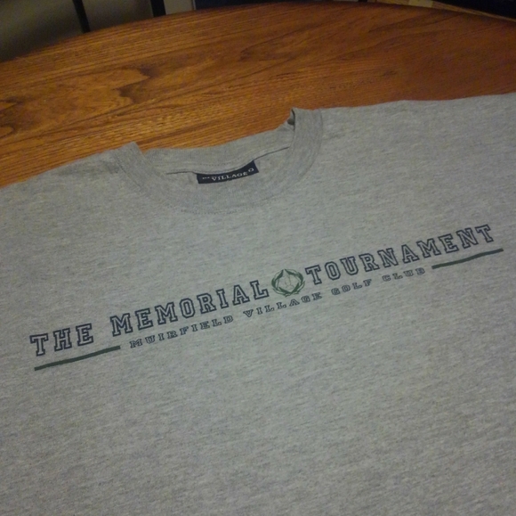 ⛳ Memorial 🔥 Muirfield Village Vintage Shirt XL Dublin Ohio 🐻 Jack Nicklaus 💎 - Picture 3 of 9